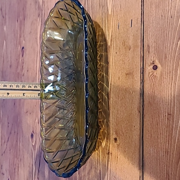 Indiana Glass green oblong celery dish - Picture 4 of 5